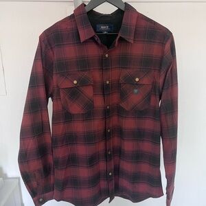 Roark Red Plaid Shirt